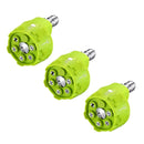 6 in 1 Power Washer Nozzle's,With 1/4 Inch Quick Connector,0 15 25 40 Degree Rotation Watering Rinse Soap Nozzle Tip