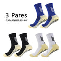 Polyamide Running Socks Medium Tube Football Socks Dotted Non-slip Men Cycling Socks