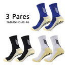Polyamide Running Socks Medium Tube Football Socks Dotted Non-slip Men Cycling Socks