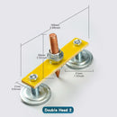 1pc Welding Magnet Head Magnetic Welding Ground Clamp Holder Fixture Strong Welder Sheet Metal Repair Machine Ground Wire Clamp