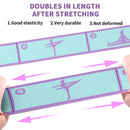 Elastic Yoga Resistance Band Pilates Dance Stretching Belt Fitness Sport Exercise Pull Strap Belt Beginner Multi-Functional Band