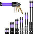 Magnetic Screwdriver Bit Set PH2 Phillips 25-150mm Anti-slip Shockproof Alloy Steel Impact Drill Bits for Outdoor Decoration