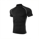 Compression T Shirt Men Bodybuilding Sportswear Short Sleeve Quick Dry Workout Shirts Sport Tops Tee Gym Running T-shirt Men