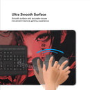 Janpanese Mask Girl Mouse Pad 90x40CM non-slip Gaming Mousepad Gamer E-Sports Mouse Mat Game Mechanical Keyboard XXL Desk Mat