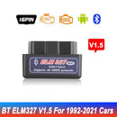 Bluetooth ELM327 Auto V1.5 V2.1 OBD2 Scanner Code Reader Tool Car Diagnostic Tool MINI Inter Face Check Engine V1.5 V2.1 For Car