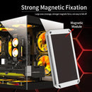 UPSIREN U-H8 5V 3PIN ARGB＆4PIN PWM HUB Computer Case Fan Light Synchronous Bottom magnetic design with Remote Control