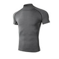 Compression T Shirt Men Bodybuilding Sportswear Short Sleeve Quick Dry Workout Shirts Sport Tops Tee Gym Running T-shirt Men