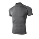 Compression T Shirt Men Bodybuilding Sportswear Short Sleeve Quick Dry Workout Shirts Sport Tops Tee Gym Running T-shirt Men