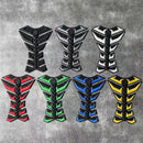Universal Fuel Tank Sticker for Motorcycle Tank Pad 3D Fish Bone Mat Oil Gas Tank Motorcycle Cover Decal Decoration