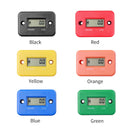 Waterproof LCD Display Digital Hour Meter Inductive timer for Bike Motorcycle ATV Snowmobile Marine Engine Gasoline Engine