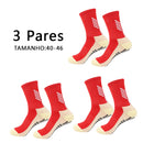 Polyamide Running Socks Medium Tube Football Socks Dotted Non-slip Men Cycling Socks