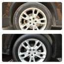 Black Shiny Tire wax - durable, long-lasting protection and repair for all kinds of tires - prevents cracks and whitens