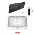 Car Sunshade Umbrella For Auto Shading Car Sun Shade Protector Parasol Summer Sun Interior Windshield Protection Curtain