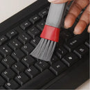 1 PC, soft dual head car cleaning brush, 2-in-1 air conditioning vent brush, internal cleaning tool, multi-functional dust remov