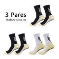 Polyamide Running Socks Medium Tube Football Socks Dotted Non-slip Men Cycling Socks