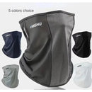 1Pcs Summer Ice Silk Cycling Masks Hanging Ear Breathable Anti-UV Face Scarf Neck Cover for Outdoor Hiking Sunscreen Balaclava
