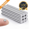 50/100/200 Piece Super Powerful Magnets Strong Disc Magnets for Fridge, DlY,Building, Scientific, Craft, Education