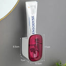 Non Punching And Squeezing Toothpaste Dispenser Fully SAutomatic Household Wall Mounted Toothpaste Dispenser Toothbrush Holder
