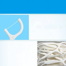 YS00060-100-1000 pieces of floss picks, tooth picks, tooth cleaning interdental brushes, disposable oral hygiene care