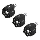 6 in 1 Power Washer Nozzle's,With 1/4 Inch Quick Connector,0 15 25 40 Degree Rotation Watering Rinse Soap Nozzle Tip