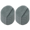 2/5/10Pcs 5-inches Microfiber Wax Applicator Pad Ultra Soft Car Polishing Sponge with Finger Pocket Auto Care Polish Foam Sponge