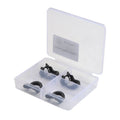 4pcs/box New Black Molar/Premolar Dental Rubber Dam Clamps Dam Rubber Barrier Clip Resin Materials Tool for Dentist Tools