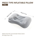 BISINNA Camping Inflatable Pillow Portable Ultralight Travel Hiking Air Sleeping Pillow for Neck and Lumbar Support