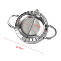 Stainless Steel Dumpling Maker Dumpling Skin Mold Ravioli Maker Press Pie Making Press Wrapper Pastry Maker Kitchen Accessories