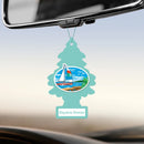 5PCS Little Trees Car Air Freshener Hanging Paper Tree Pack Black Ice New Car Scent Car Home Fragrance Long-Lasting Accessory