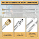 High-Quality Stainless Steel Pressure Washer Extension Wand with Quick Connect (1/4 Inch) – Heavy-Duty Upgrade