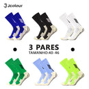 Polyamide Running Socks Medium Tube Football Socks Dotted Non-slip Men Cycling Socks