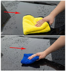30*30cm Microfiber Car Cleaning Towels Car Wash Drying Cloth Hemming Microfiber Towel Care Wash Cloth Car Detailing Accessories