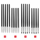 5Pcs Dental Resin Silicone Shaping Pen Brush Art Brush Dentistry Composite Cement Porcelain Teeth Shaping DIY Drawing Tool