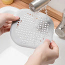Square Silicone Drain Cover Bathroom Drain Hair Filter Drain Cover Household Bathroom Drain Mat