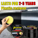 Car Plastic Restorer Back To Black Gloss Car Cleaning Products Plastic Leather Restore Auto Polish And Repair Coating Renovator
