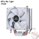 PC Air-Cooled Radiator CPU Cooling Fan 2/4/6 Heat Pipe Cooler Installing LGA2011 x79 x99 E5 2066 2099 115x 1200 1700 i5 i7 AMD