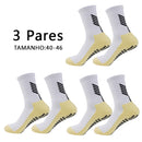 Polyamide Running Socks Medium Tube Football Socks Dotted Non-slip Men Cycling Socks