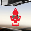 5PCS Little Trees Car Air Freshener Hanging Paper Tree Pack Black Ice New Car Scent Car Home Fragrance Long-Lasting Accessory
