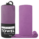 1 Pcs Microfiber Towel Sports Quick-Drying Super Absorbent Camping Towel Super Soft Lightweight Gym Swimming Yoga Beach Towel