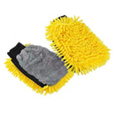 Chenille Car Wash Gloves Microfiber Wipe Car Sponge Scratch Free Car Wash Cleaning Coral Velvet Double-Sided Car Cleaning Tool