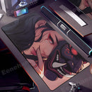Janpanese Mask Girl Mouse Pad 90x40CM non-slip Gaming Mousepad Gamer E-Sports Mouse Mat Game Mechanical Keyboard XXL Desk Mat