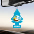 5PCS Little Trees Car Air Freshener Hanging Paper Tree Pack Black Ice New Car Scent Car Home Fragrance Long-Lasting Accessory