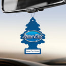 5PCS Little Trees Car Air Freshener Hanging Paper Tree Pack Black Ice New Car Scent Car Home Fragrance Long-Lasting Accessory