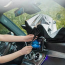 Car Sunshade Umbrella For Auto Shading Car Sun Shade Protector Parasol Summer Sun Interior Windshield Protection Curtain
