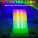 PC RGB Light Strip Suitable For Computer Power Supply ATX 24PIN GPU Video Card Cables And Case for 6Pin 8Pin 12Pin 16Pin 24Pin