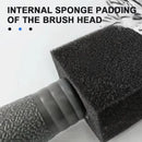 Car Wheel Tire Rim Cleaning Brush Portable Plush Car Wheel Hub Brush Washing Tool Car Detailing Care Dust Removal Brush