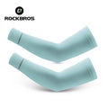 ROCKBROS Ice Silk Bicycle Sleeves Summer Breathable Cycling Arm Protection Outdoor Sun UV Protect Sports MTB Road Bike Sleeves