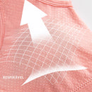 Women's Sports Bra, Breathable Polyamide Women's Seamless Short Blouse, Tie-up Breathable Women's Lingerie