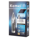 Kemei Nose and Ear Trimming Machine Km-6512 Original Beauty and Health Fast Shipping