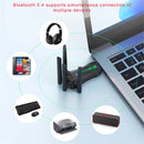AX900 WiFi USB Adapter WiFi6 Bluetooth 5.4 Dual Band 2.4G+5.8Ghz 4 Antenna Dongle USB Wireless Card Receiver for PC/Laptop